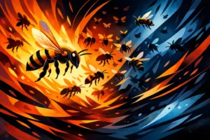 Is a Swarm of Honey Bees Dangerous?