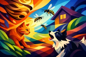 How to Protect Pets From Wasps Around Your Home